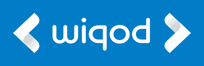 WIQOD logo in blue