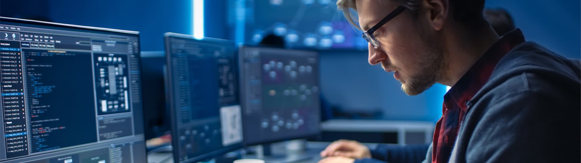 Software development process illustration