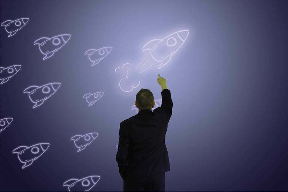 Illustration representing the concept of minimum viable product